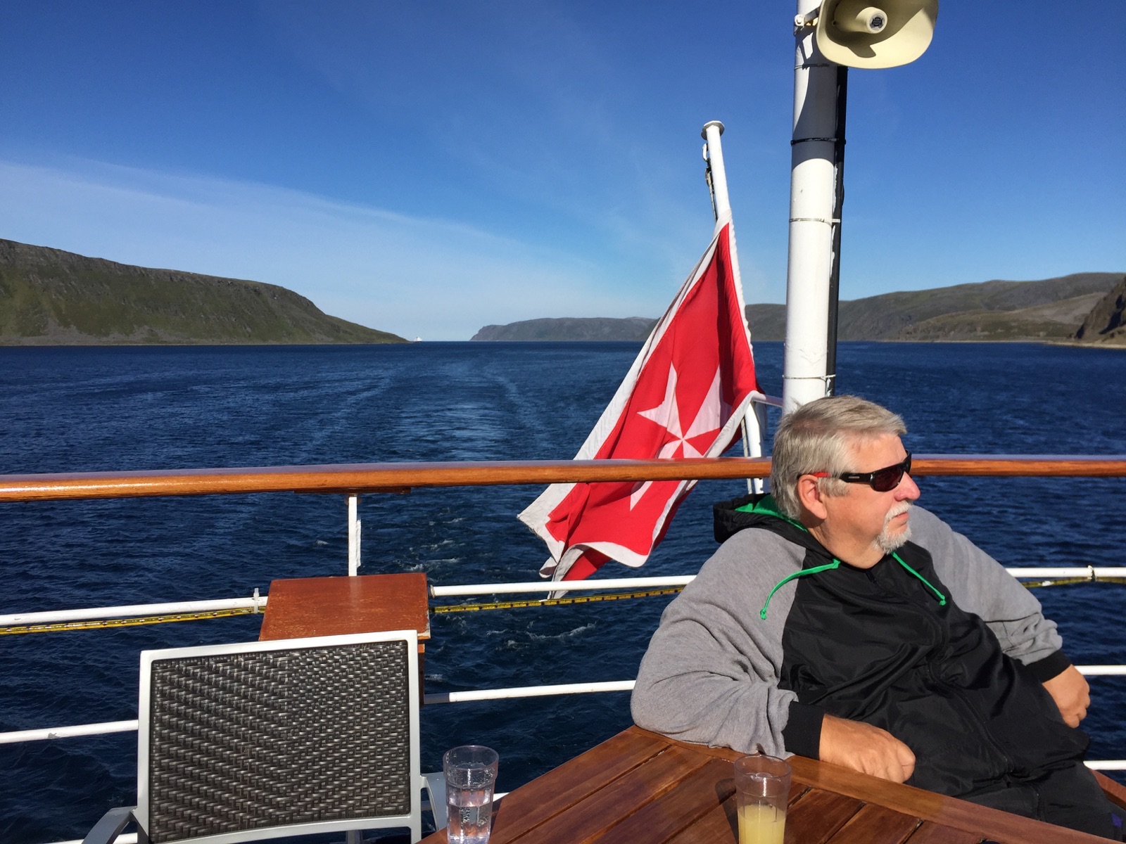 Norwegen mit dem Posaunenschiff